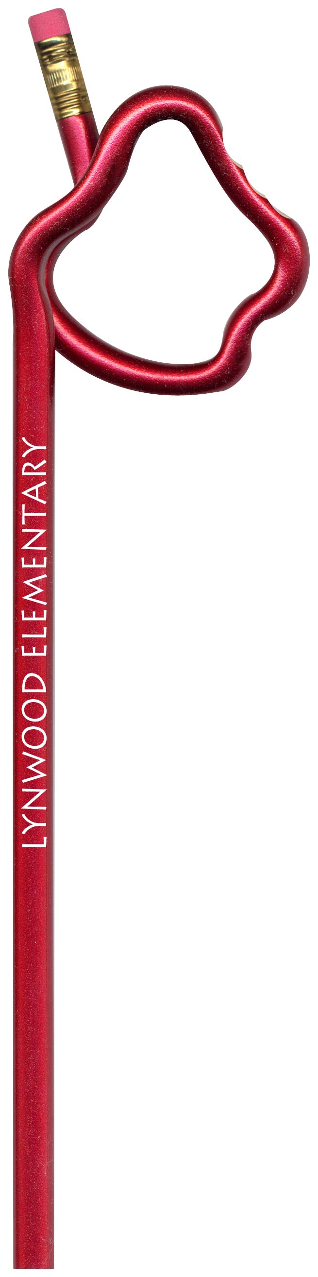 Apple With Bite Bentcil, Bent #2 Pencil