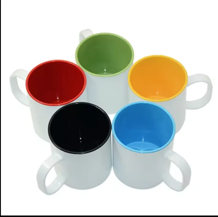 Coffee Mug White Ceramic Cup With Handle 5