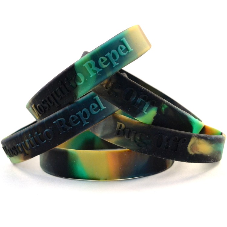 Embossed Mosquito Wristband 1