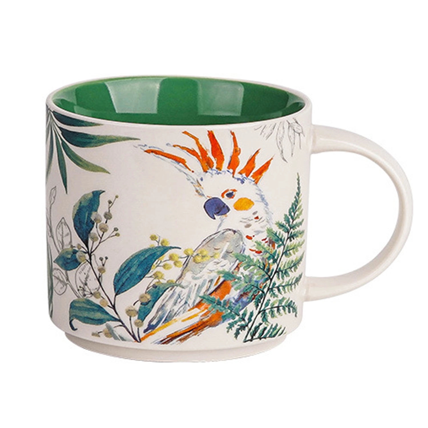 14 Oz Porcelain Coffee Mugs 4