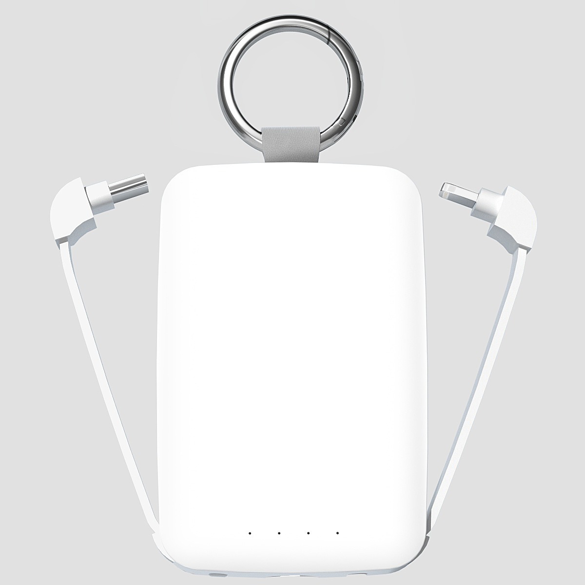 Portable Keychain Charger with Flashlight 2