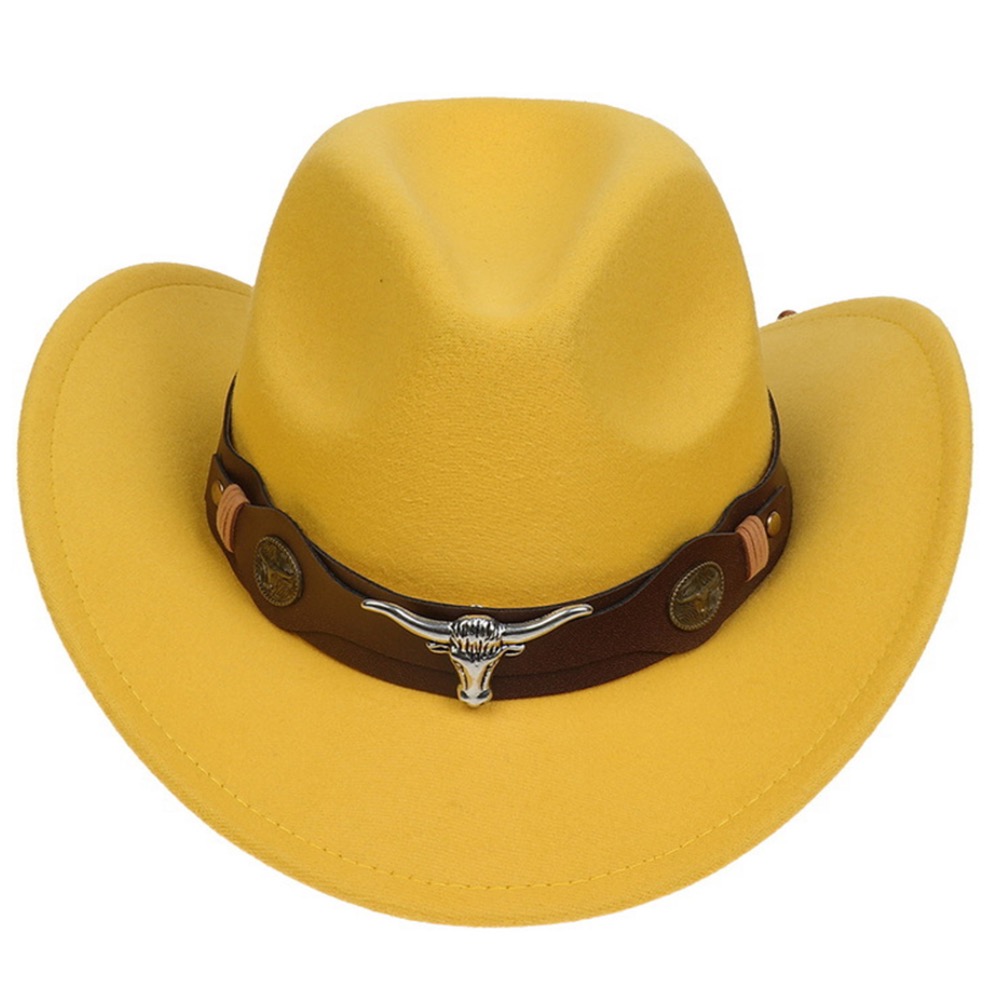 Big Bull Head Cowboy Hat 4