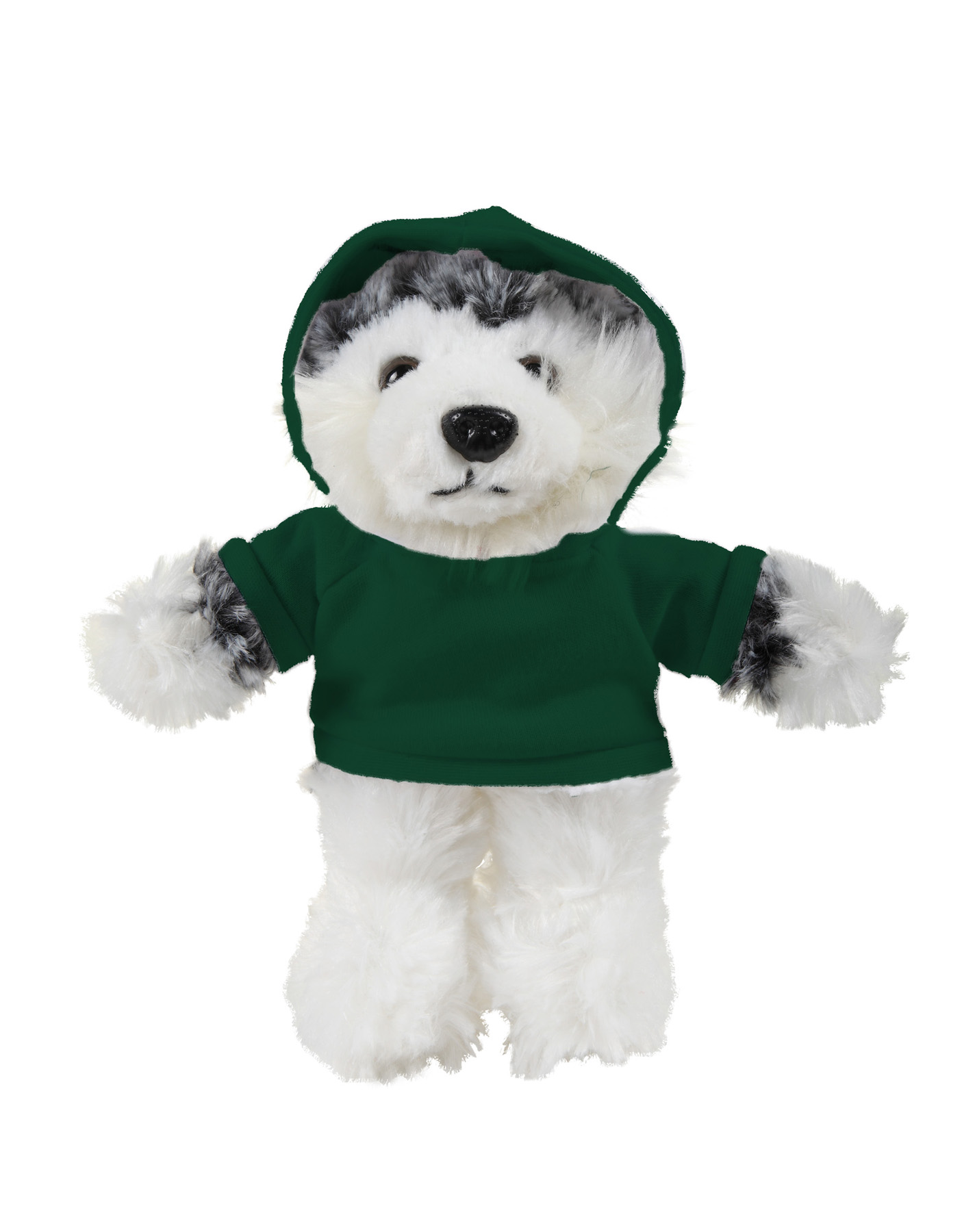 soft plush Husky with hoodie 7