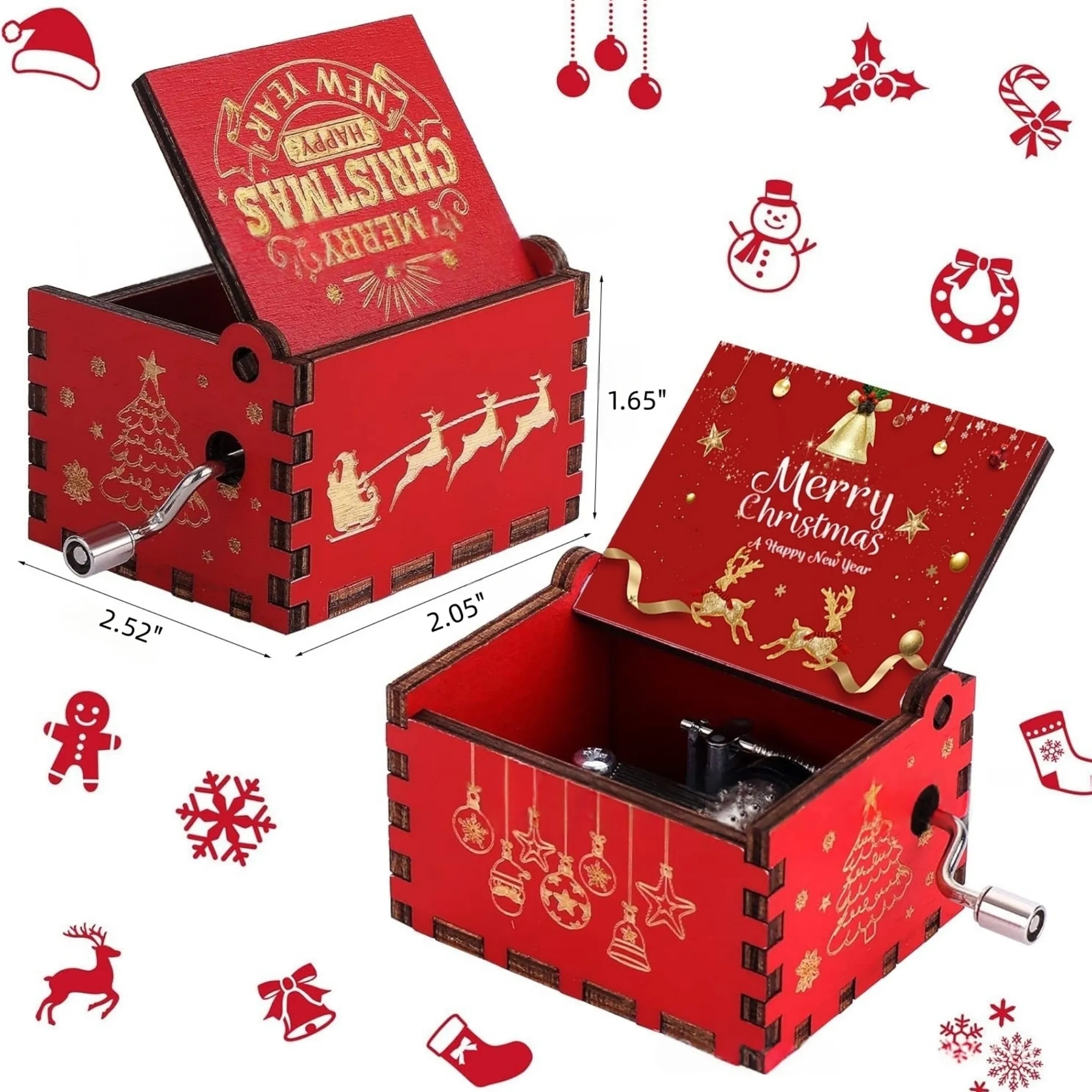 Christmas Music Box Gift 10