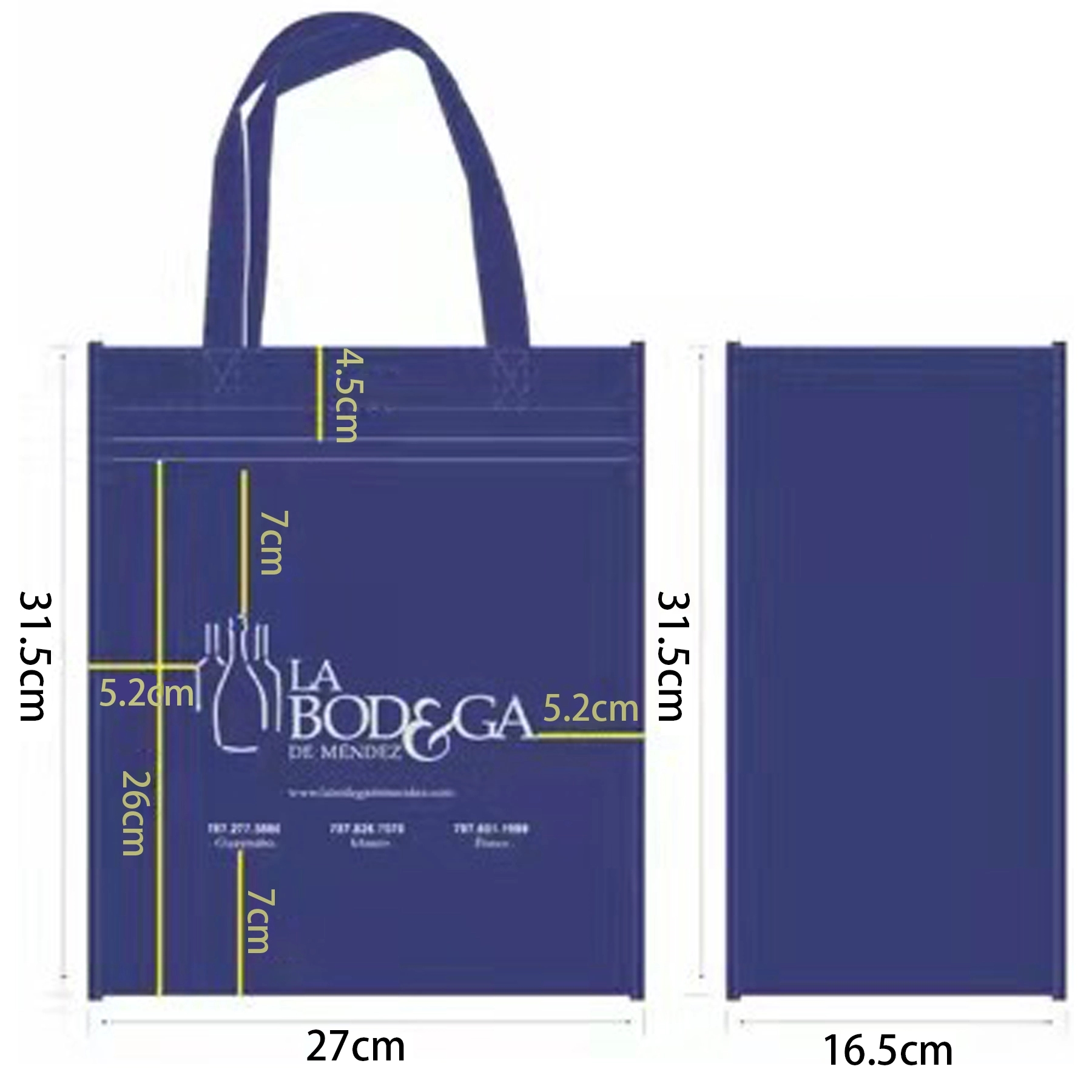 Tote Bag For 6 Wine Bottles 4