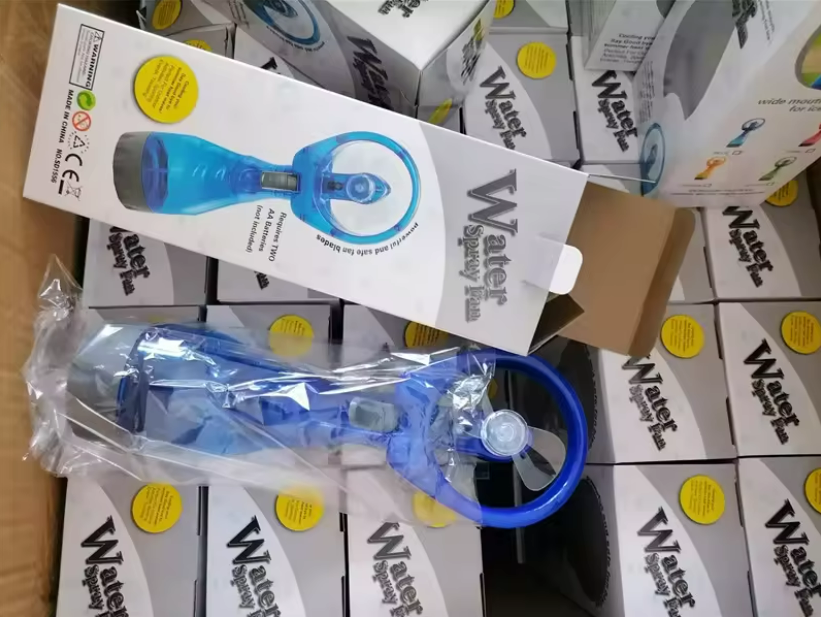 Cooling Misting Spray Bottle Fan 2