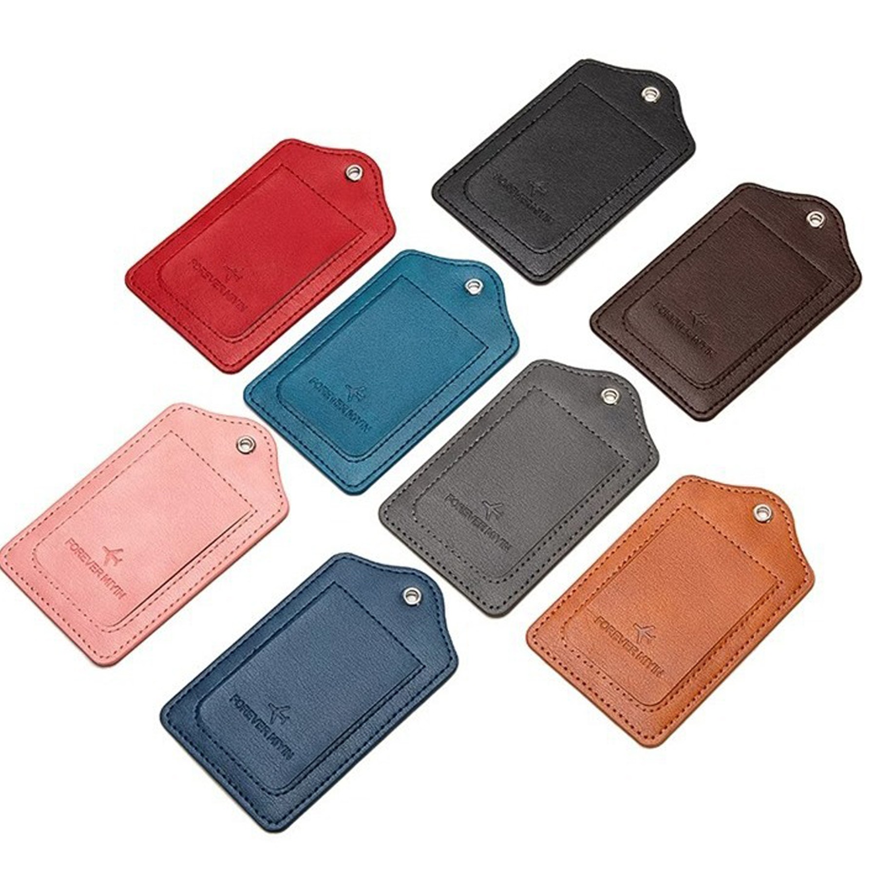 Pu Leather Boarding Luggage Tag 2