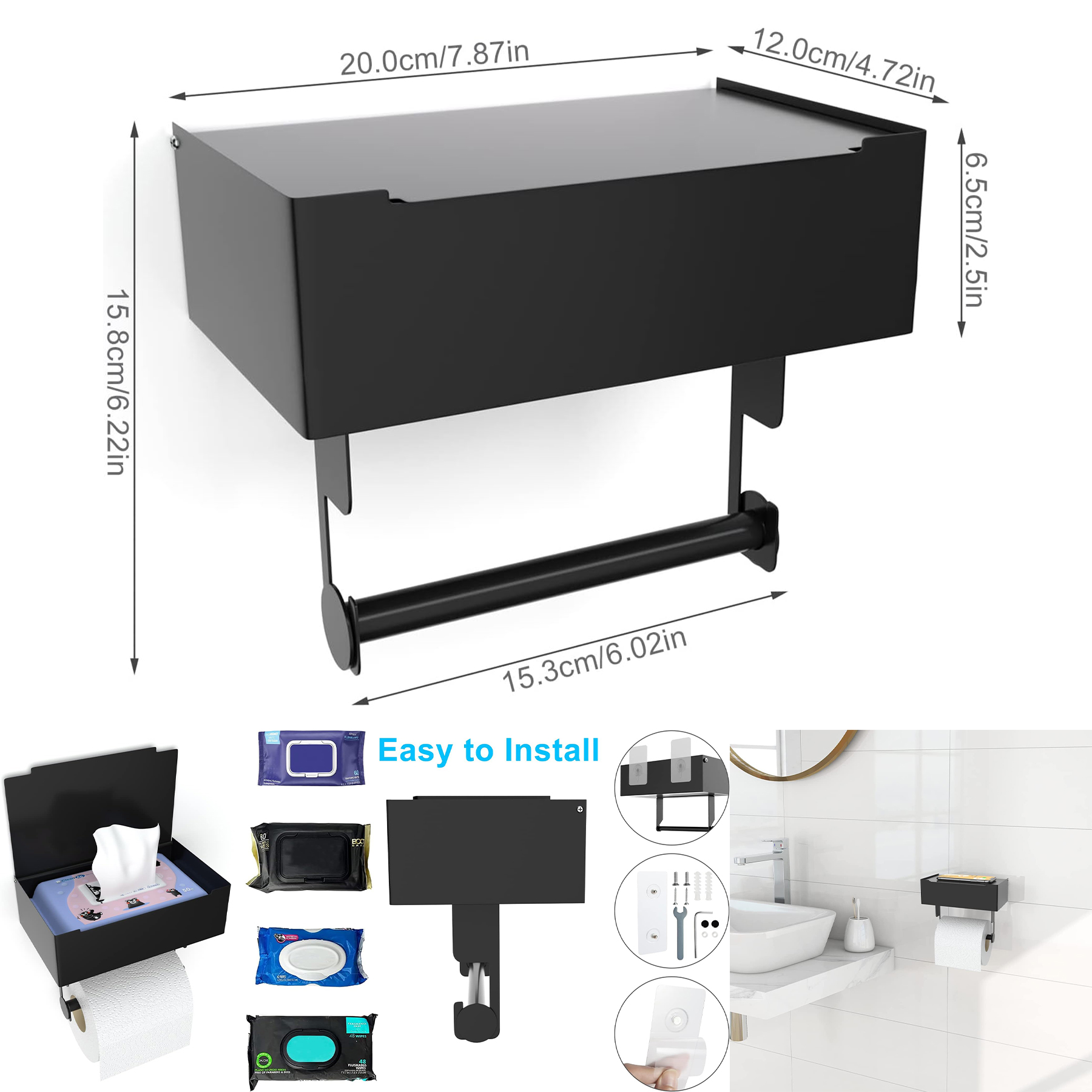 Toilet Paper Holder 2