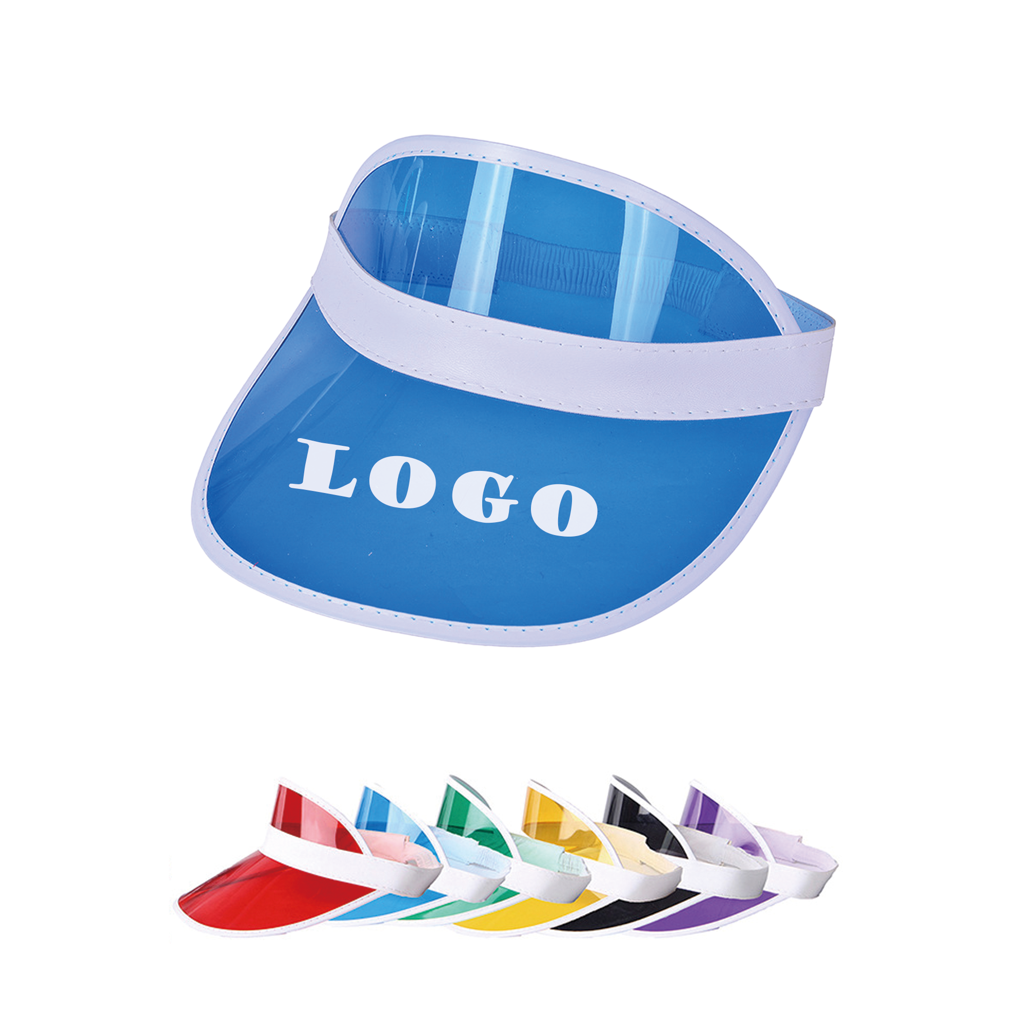 Sun Protection PVC Visor Cap 2
