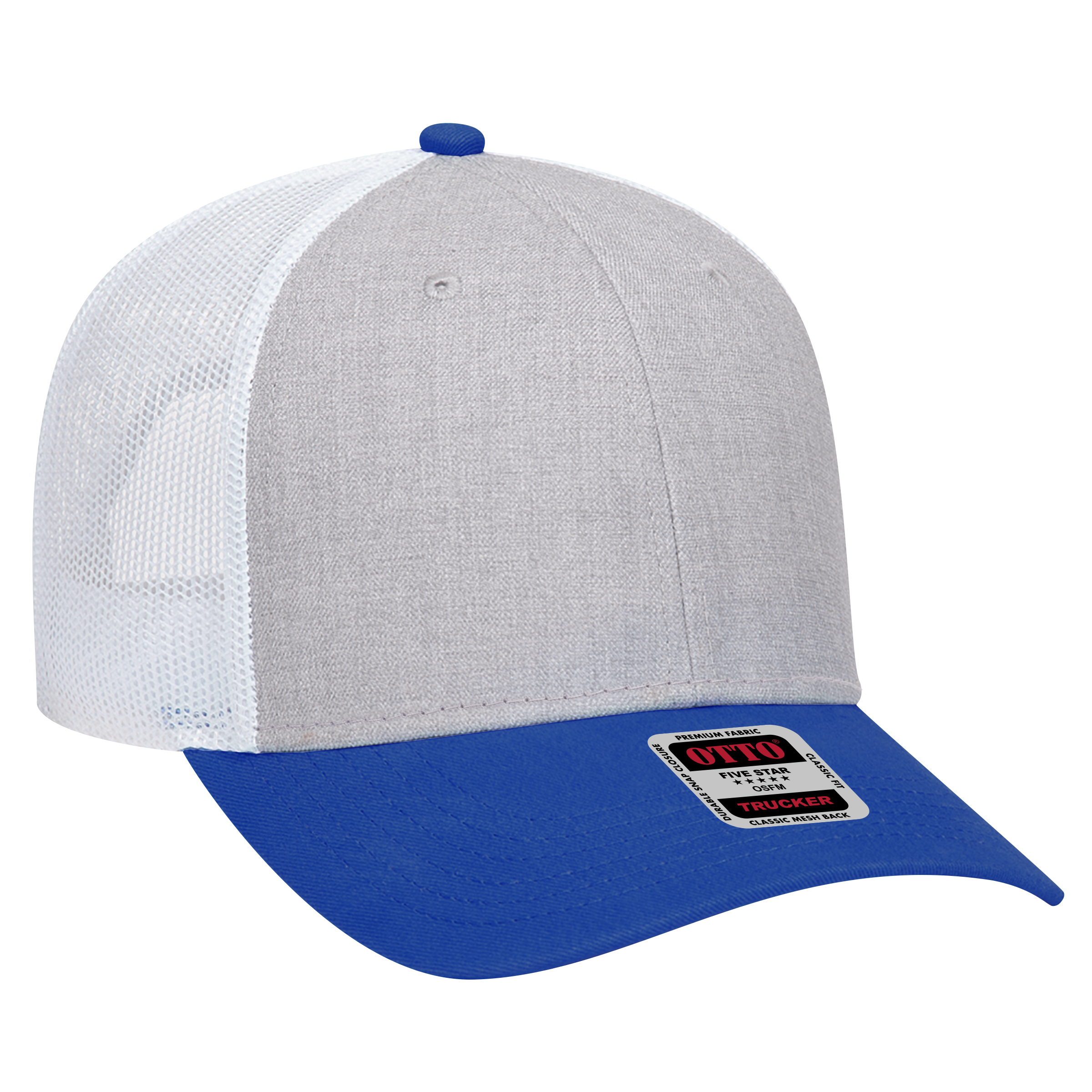 OTTO CAP® 6 Panel Low Profile Mesh Back Trucker Hat 287
