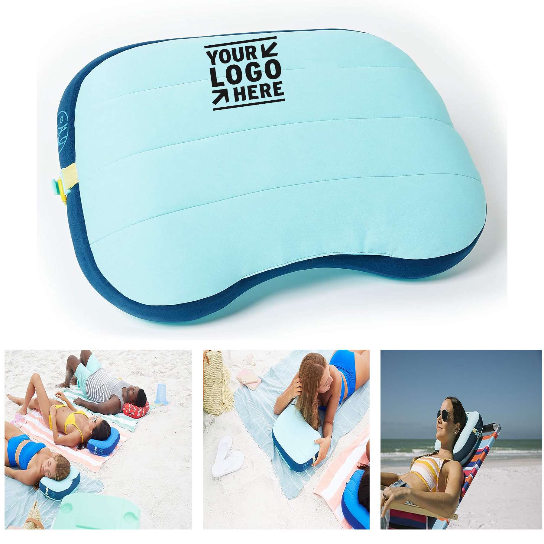 Wont Blow Away On Windy Beaches Ballast Beach Inflatable Camping Pool Ultra Soft Durable Pillow  2
