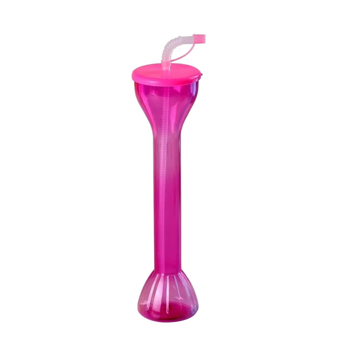 20oz Dumbbell Plastic Party Glass Slush Cups 1