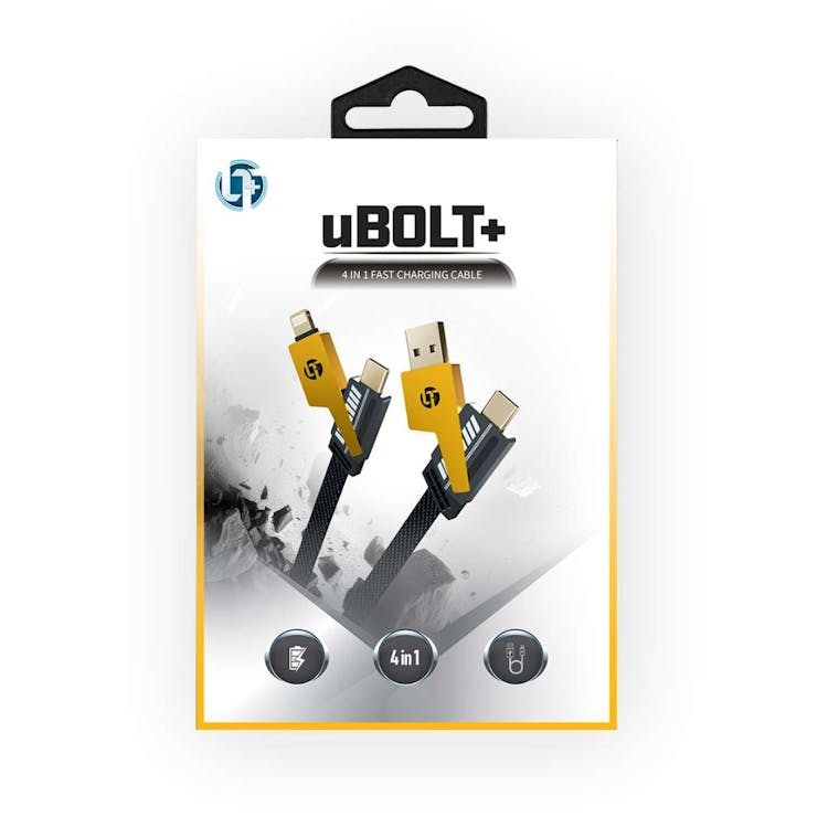 4-in-1 Charging Cable - Black 2