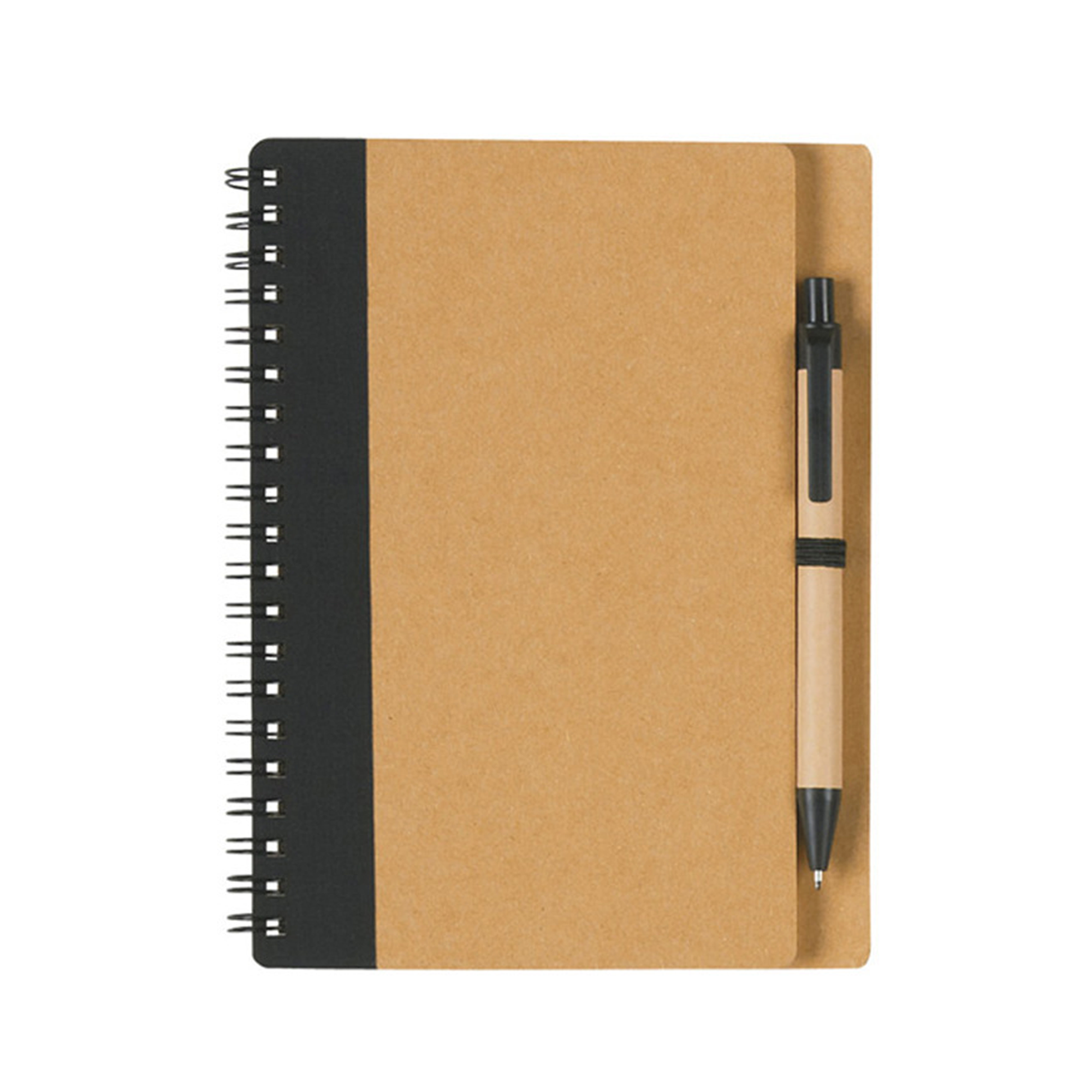 Sustainable Spiral Notebook with Pen 3