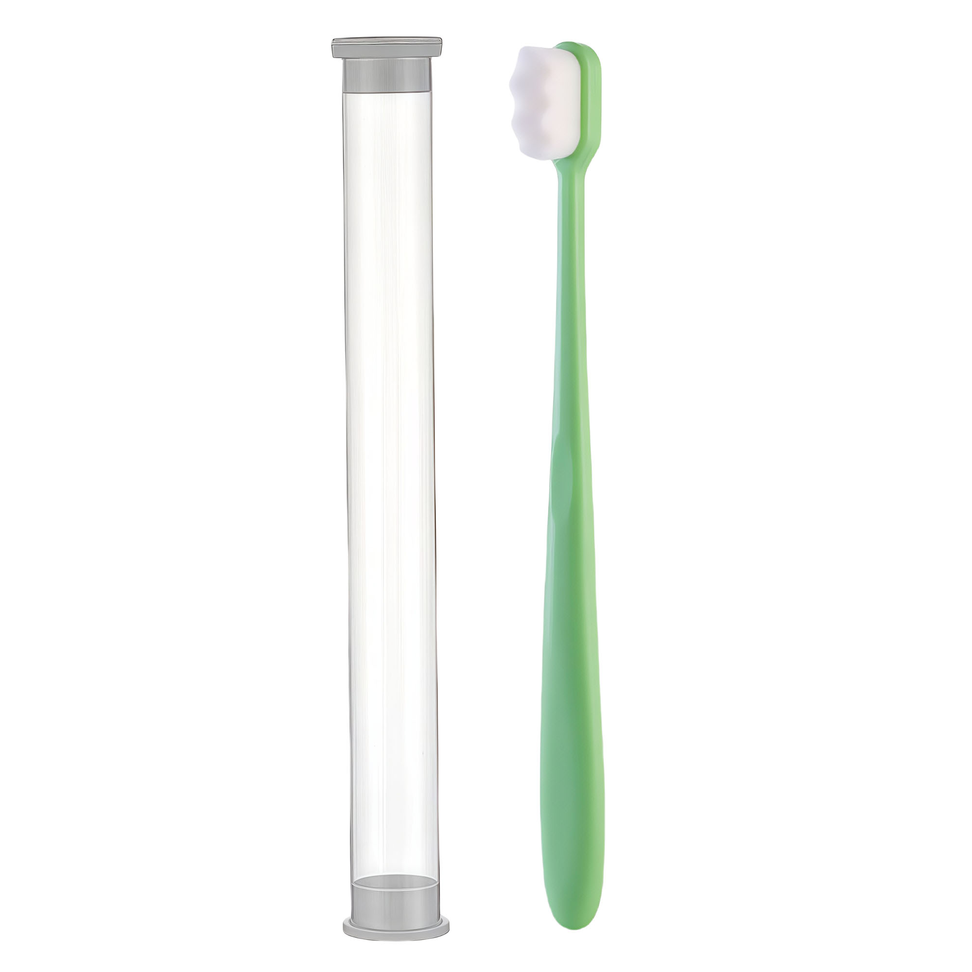 Wave Soft Bristle Toothbrush for Men Women Couples Family Ultra Fine Gentle 10K+ Nylon Filaments 5