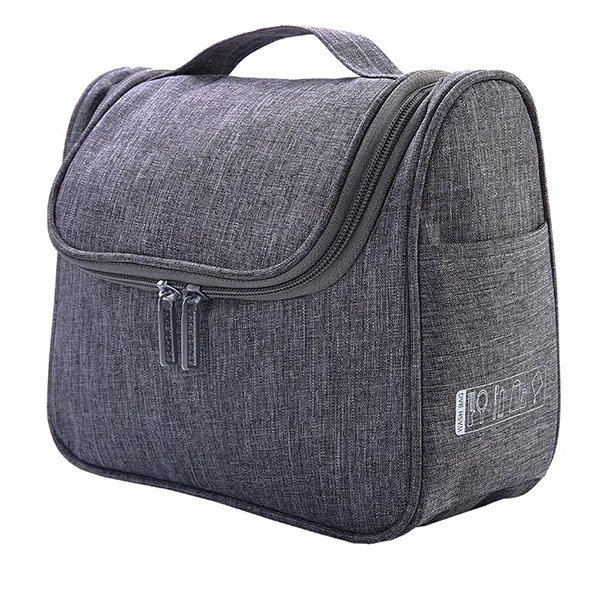 Logo heathered hanging Toiletry Bag 2