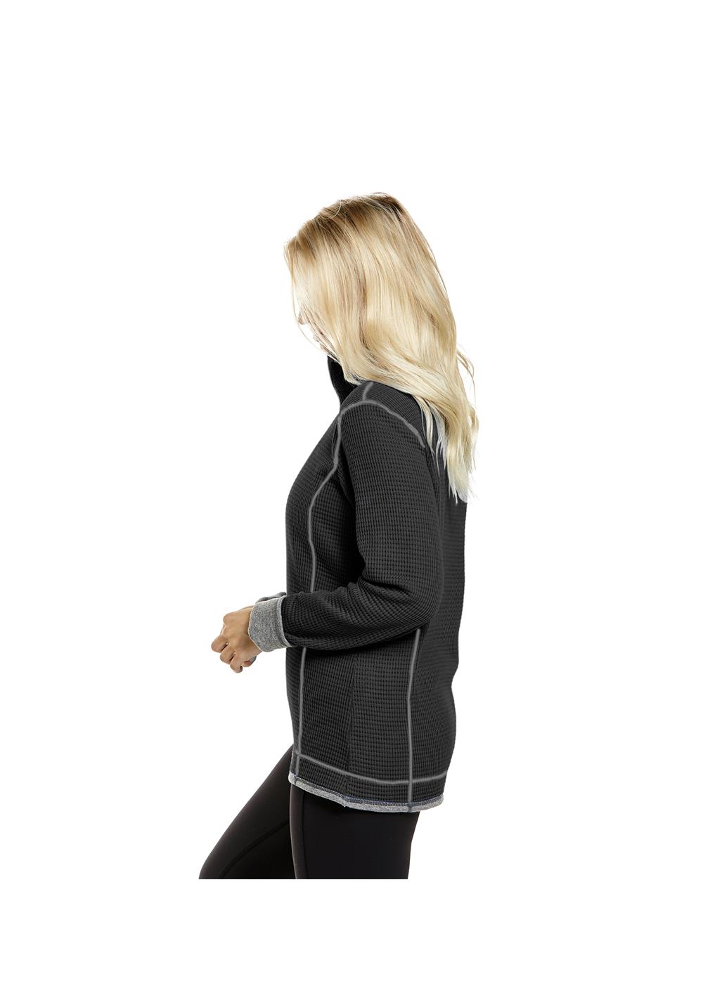 Storm Creek Women's Maverick Waffle Knit Quarter Zip 11