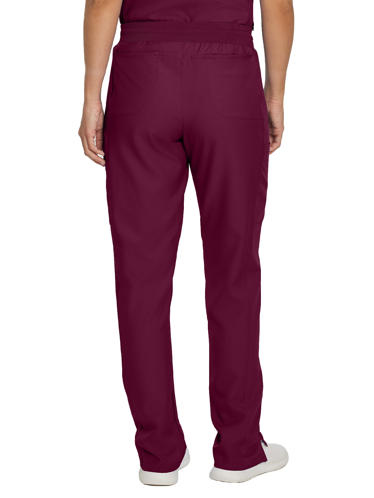 Landau - Forward - Women's Seven-Pocket Mid-Rise Rib-Knit Elastic Waist Cargo Pant 43