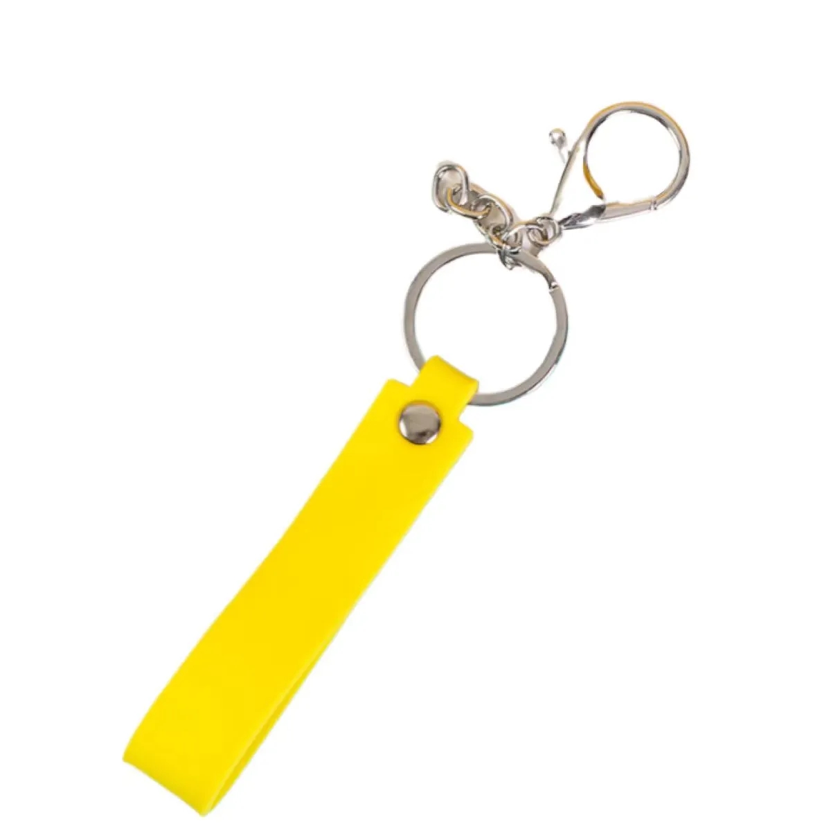 Simple Custom Silicone Keychains 1