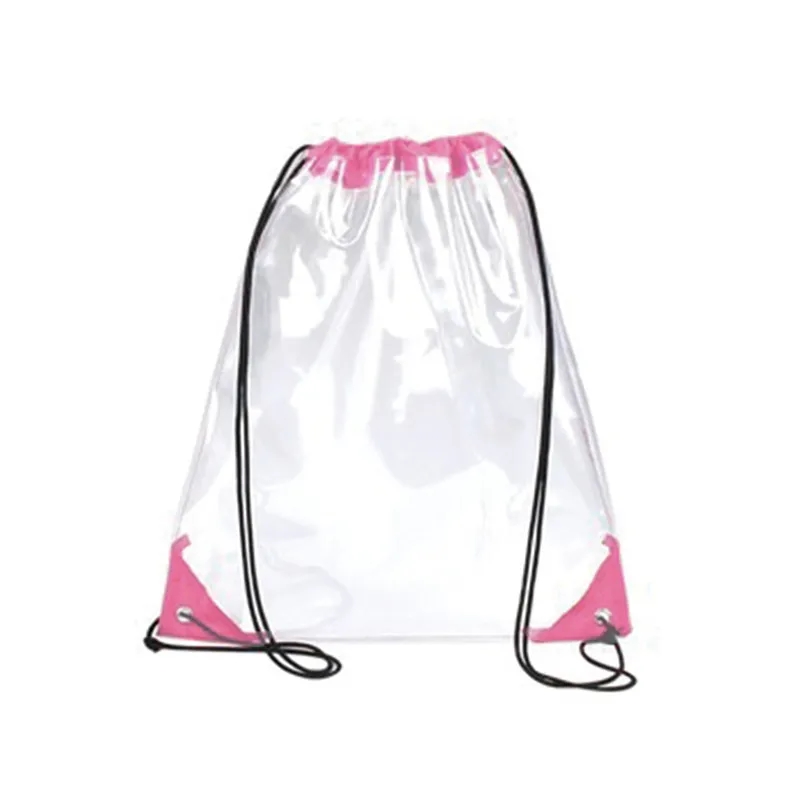 Clear Stadium Drawstring Backpack 9