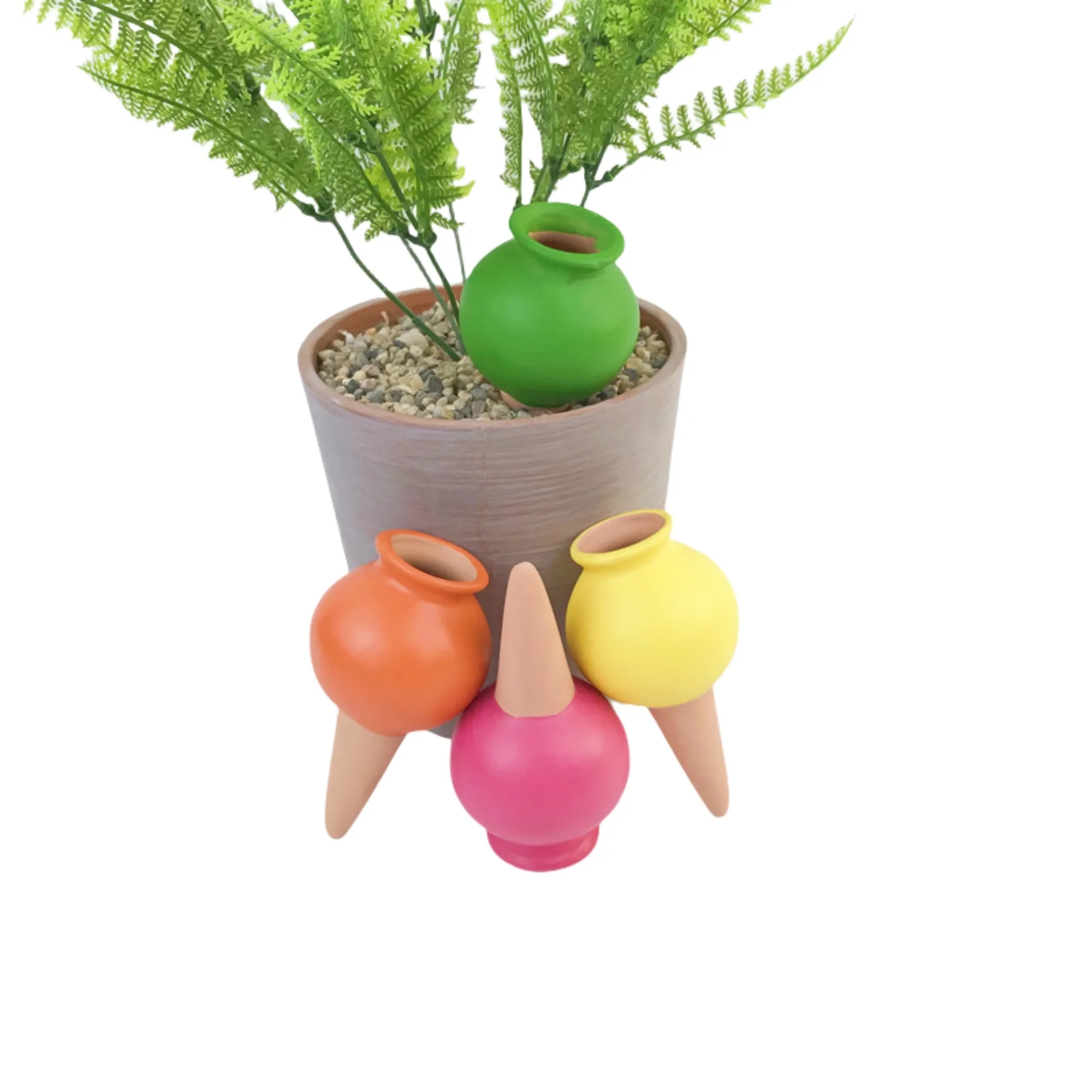 Premium Terracotta Plant Watering Globes 1