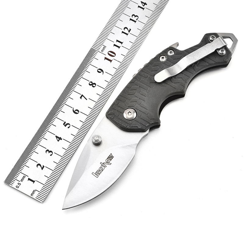 Stainless Steel Folding Pocket Knife with Strap Hole 3
