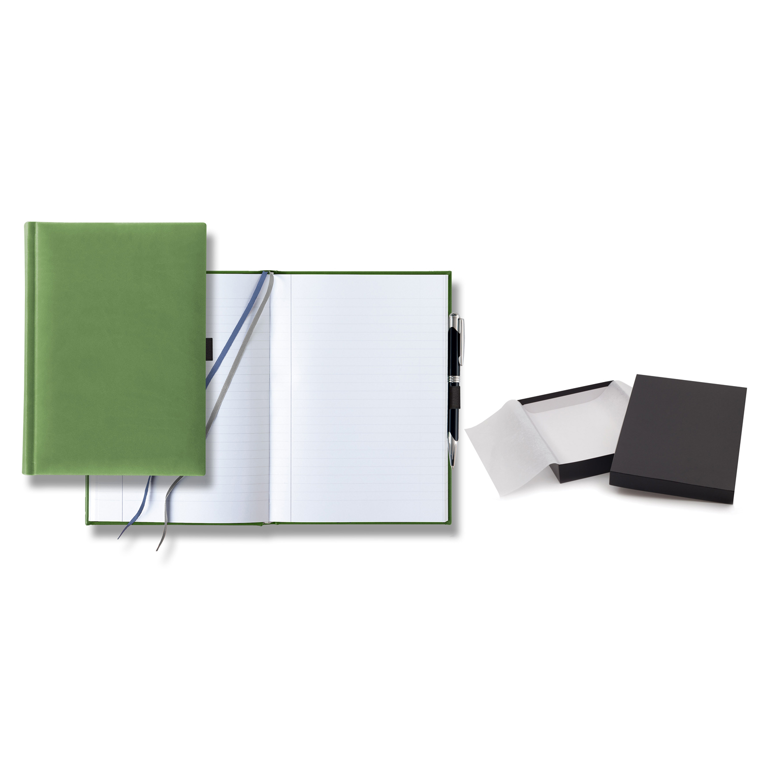 Castelli Tucson Grande Lined White Page Journal Gift Set 3