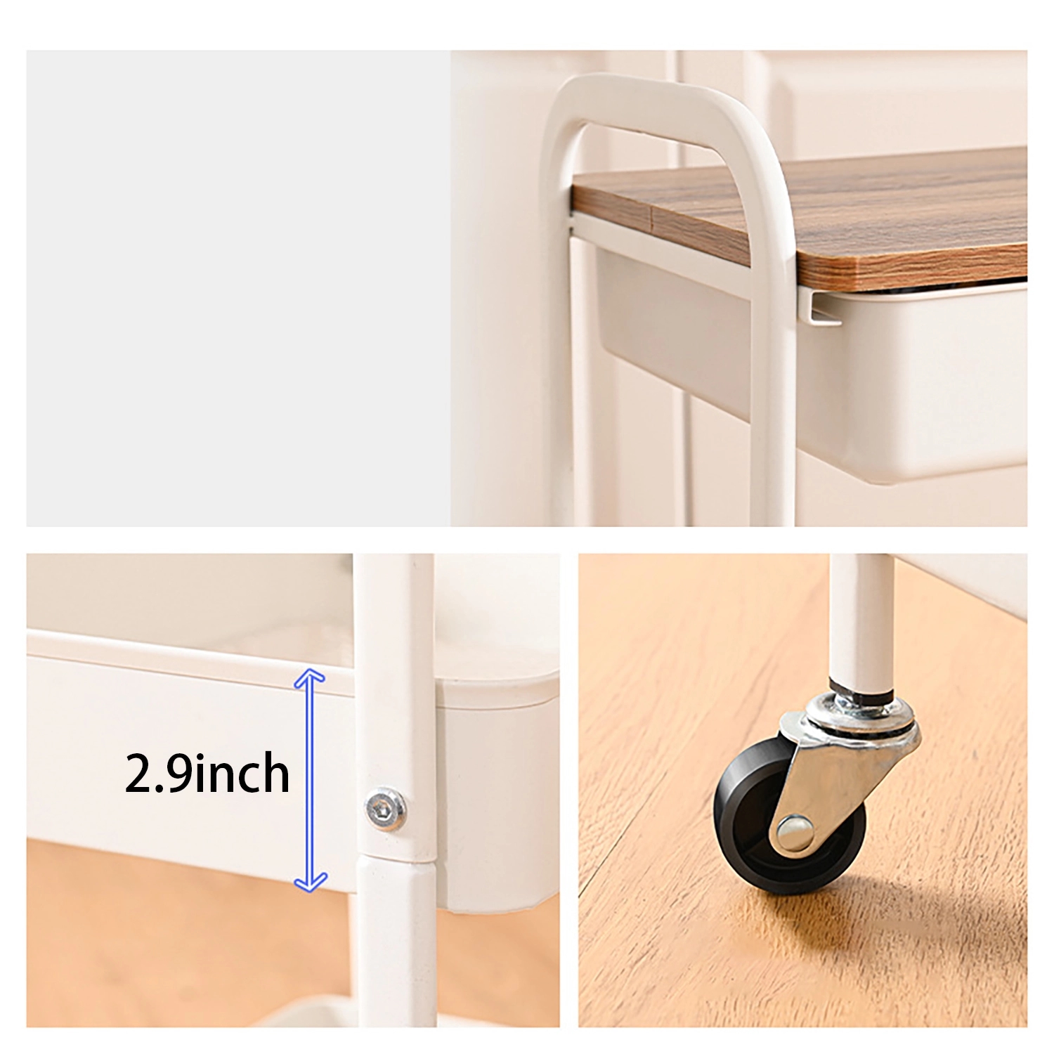 Multi-Functional Storage Trolley 4