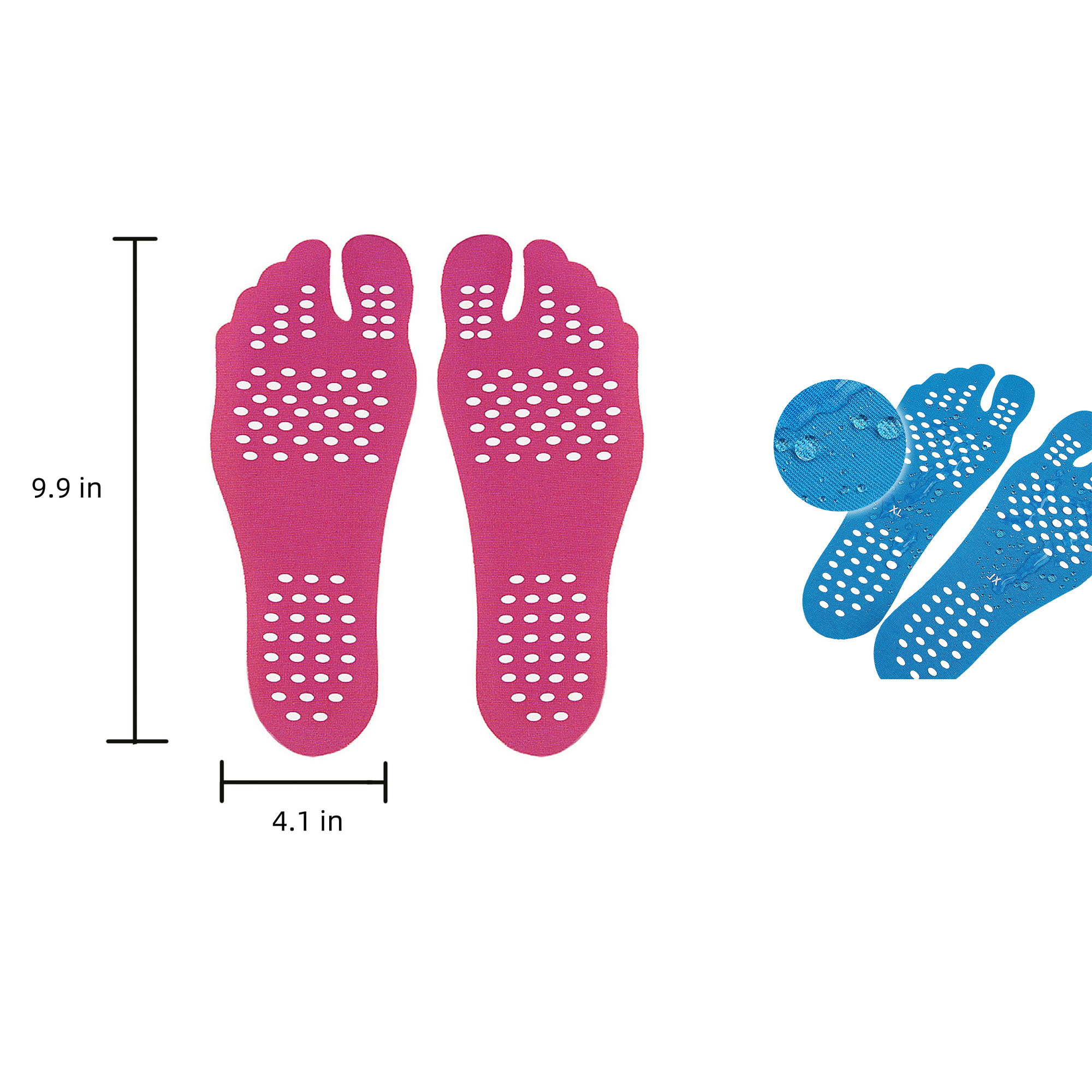 Invisible Foot Pads Beach Insoles 1
