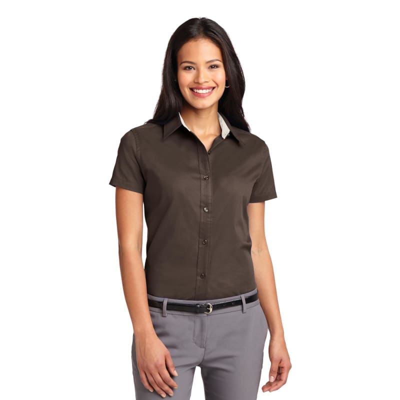 Port Authority Ladies Short Sleeve Easy Care Shirt. 92