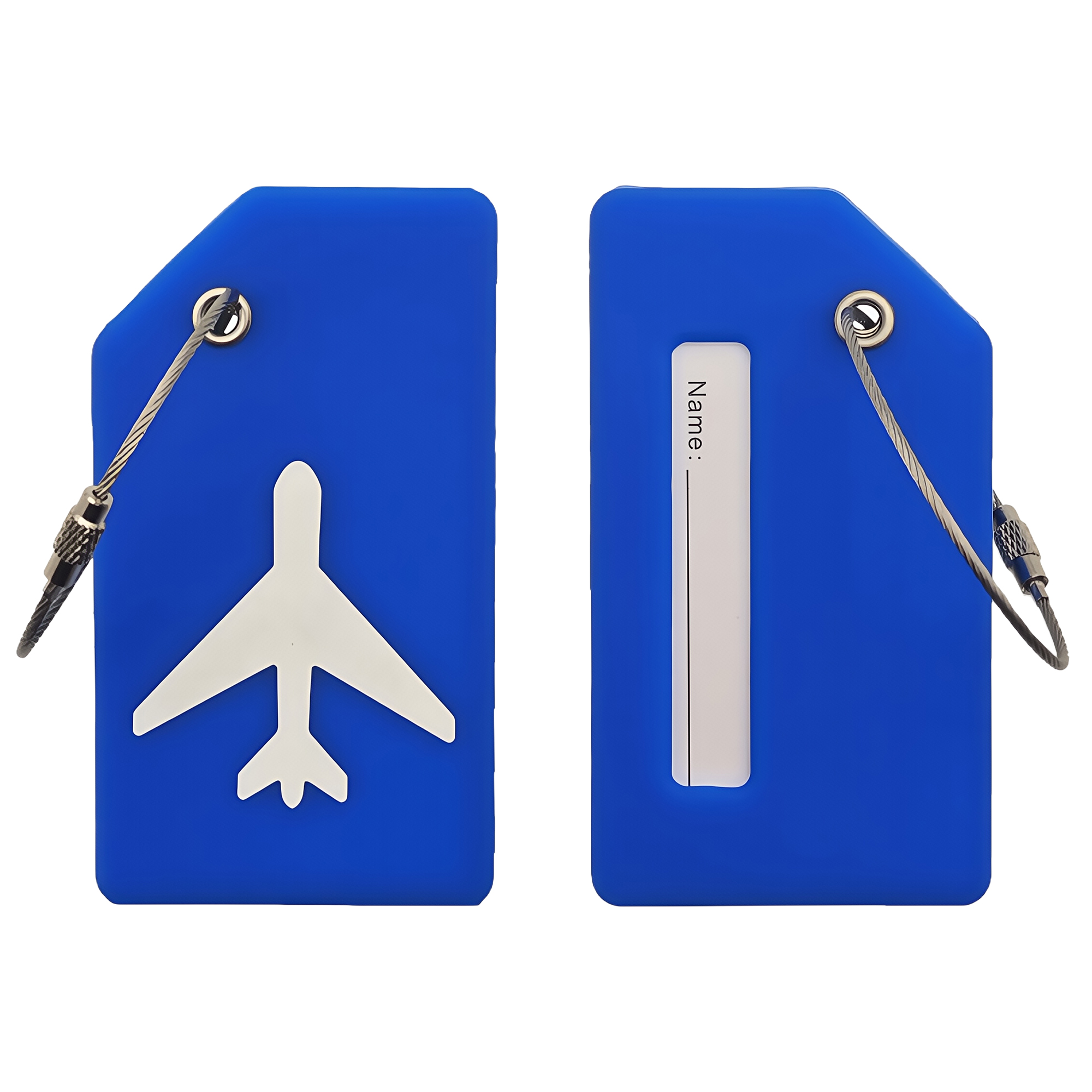 Durable Silicone Luggage Tag with Card Slot 5