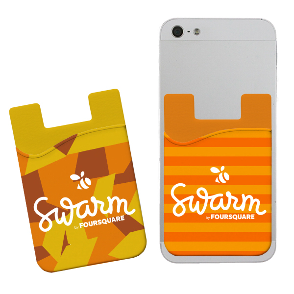 Full Color PMS Matched Sticky Phone Wallet