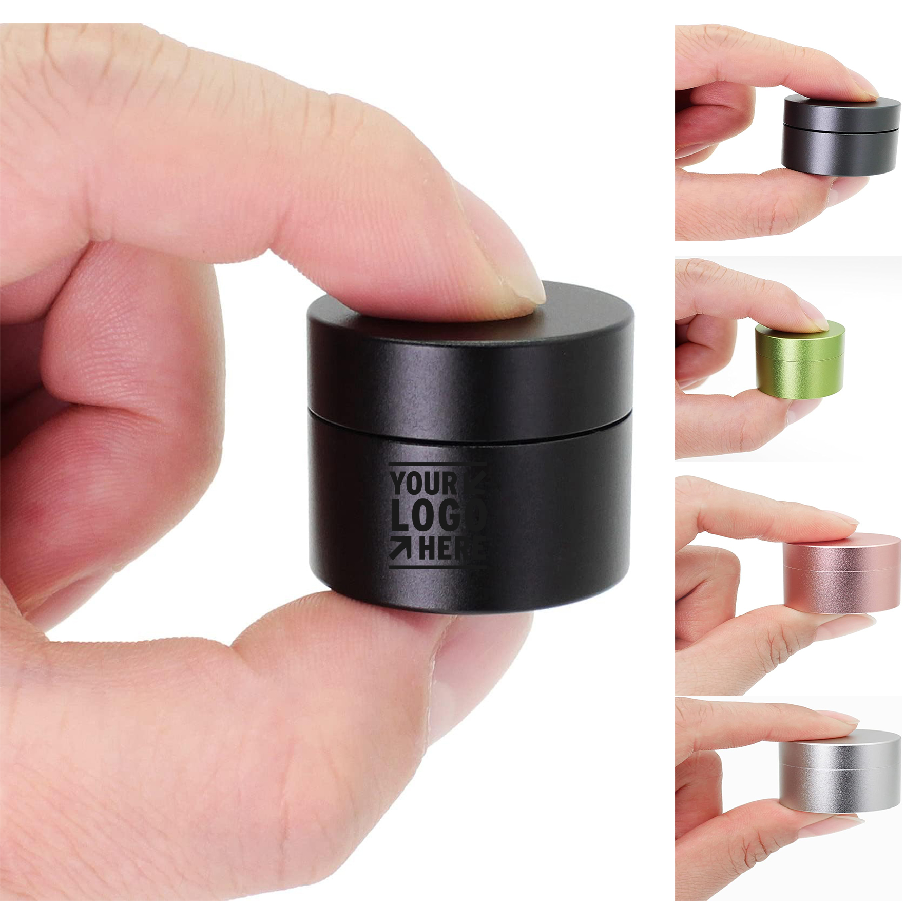 Heavy Duty Aluminium Alloy Round Portable Waterproof Outdoor Travel Daily Pill Case Medicine Box 2