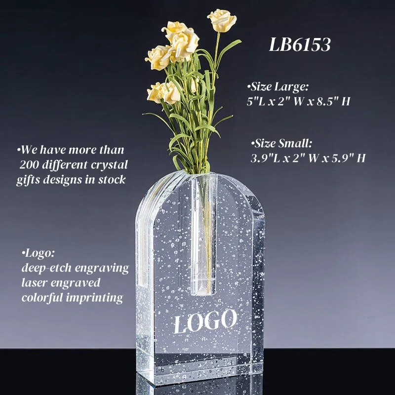 Arch Crystal Bubble Vase Centerpieces for Tables 4