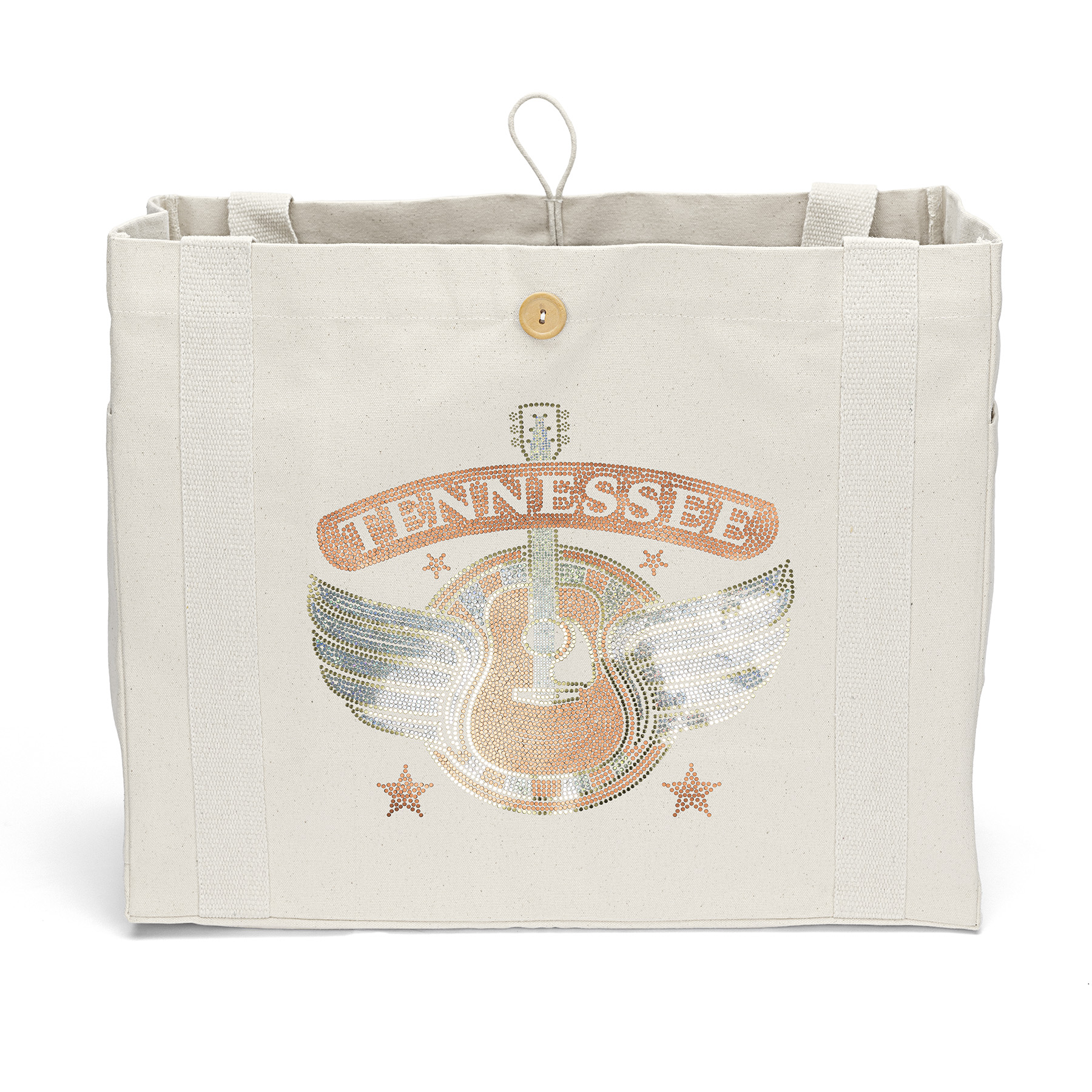 Sandford™- Deluxe Canvas Tote - Sparkle 1