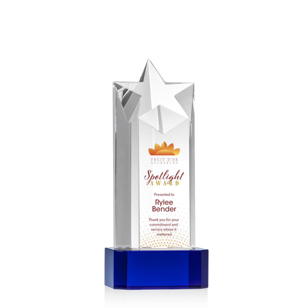Berkeley VividPrint™ Award on Padova Base - Blue 5