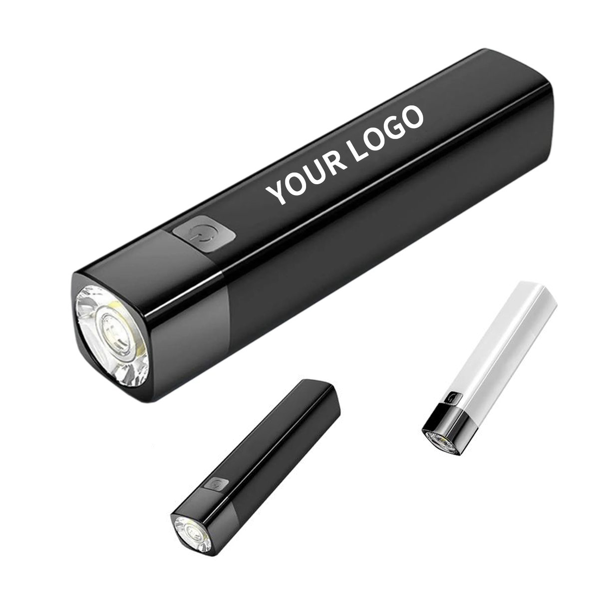 LED Flashlight Power Bank 1200mAh 1