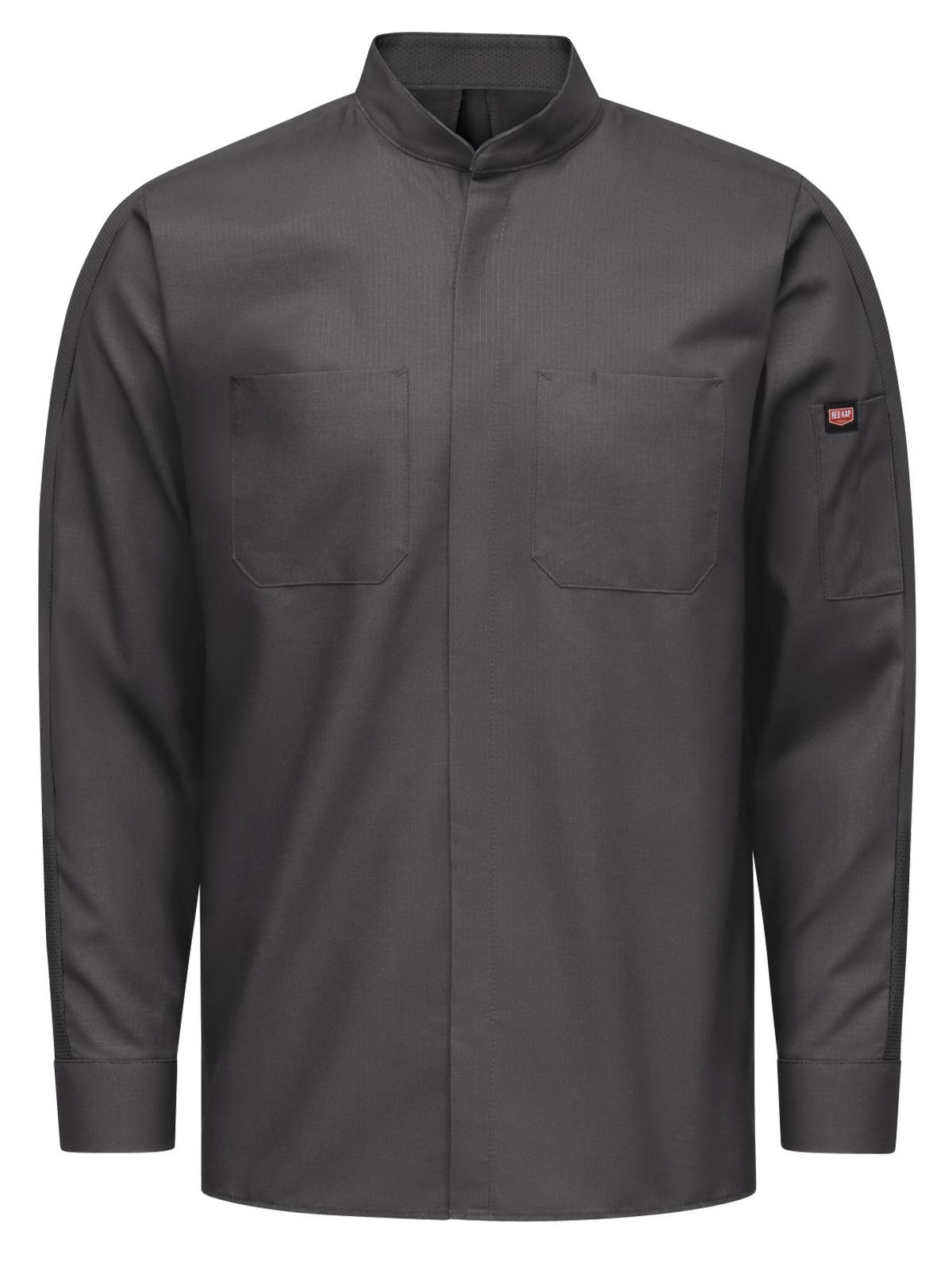 Red Kap Shirts -  Men's Long Sleeve Two-Tone Pro+ Work Shirt with OilBlok and MIMIX™