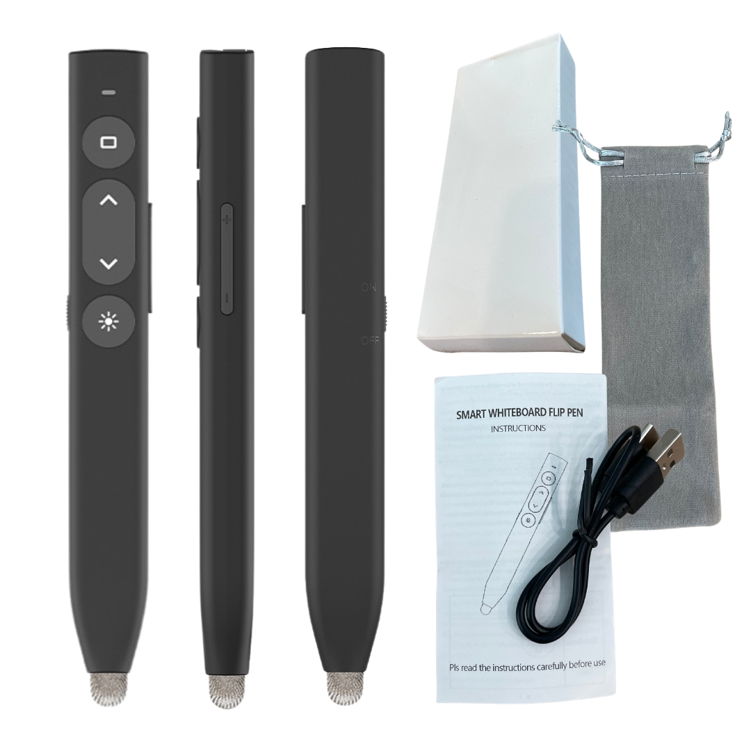 Presentation Clicker Stylus with 100m Range and Laser Pointer 7