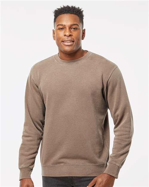 Unisex Midweight Pigment-Dyed Crewneck Sweatshirt - PRM3500 113