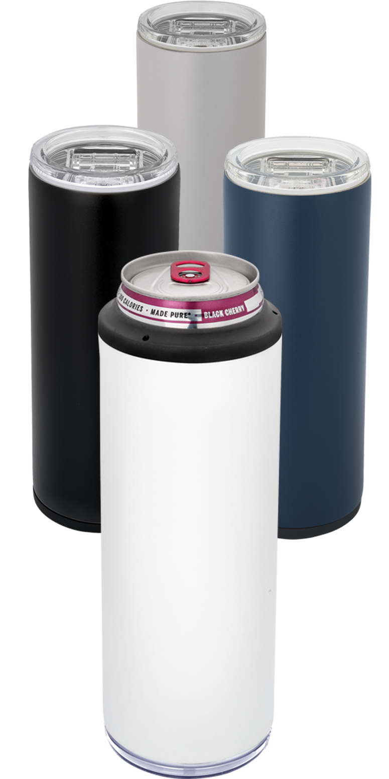 12 oz Urban Peak® 2-in-1 Slim Vacuum Can Tumbler 7