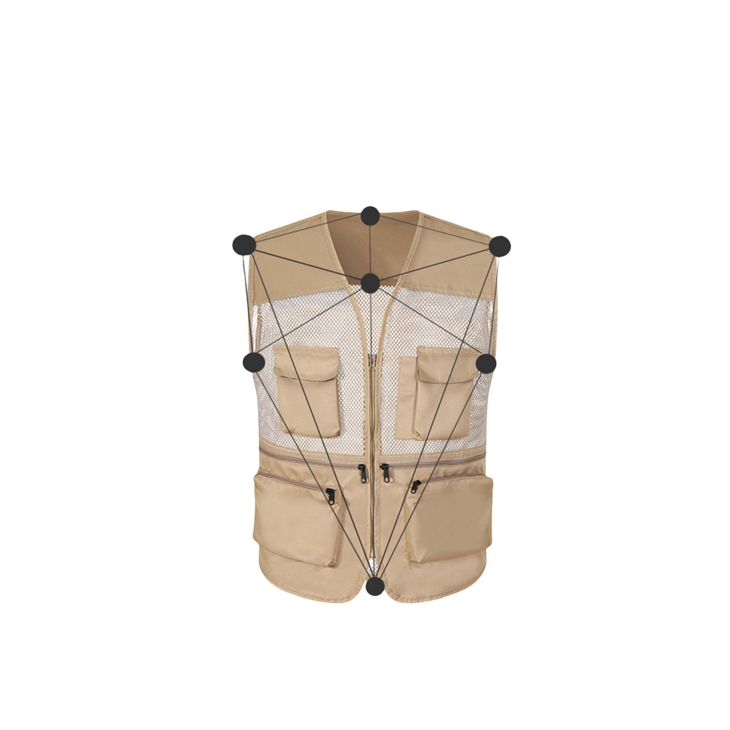 Multi Pocket Mesh Vest 4