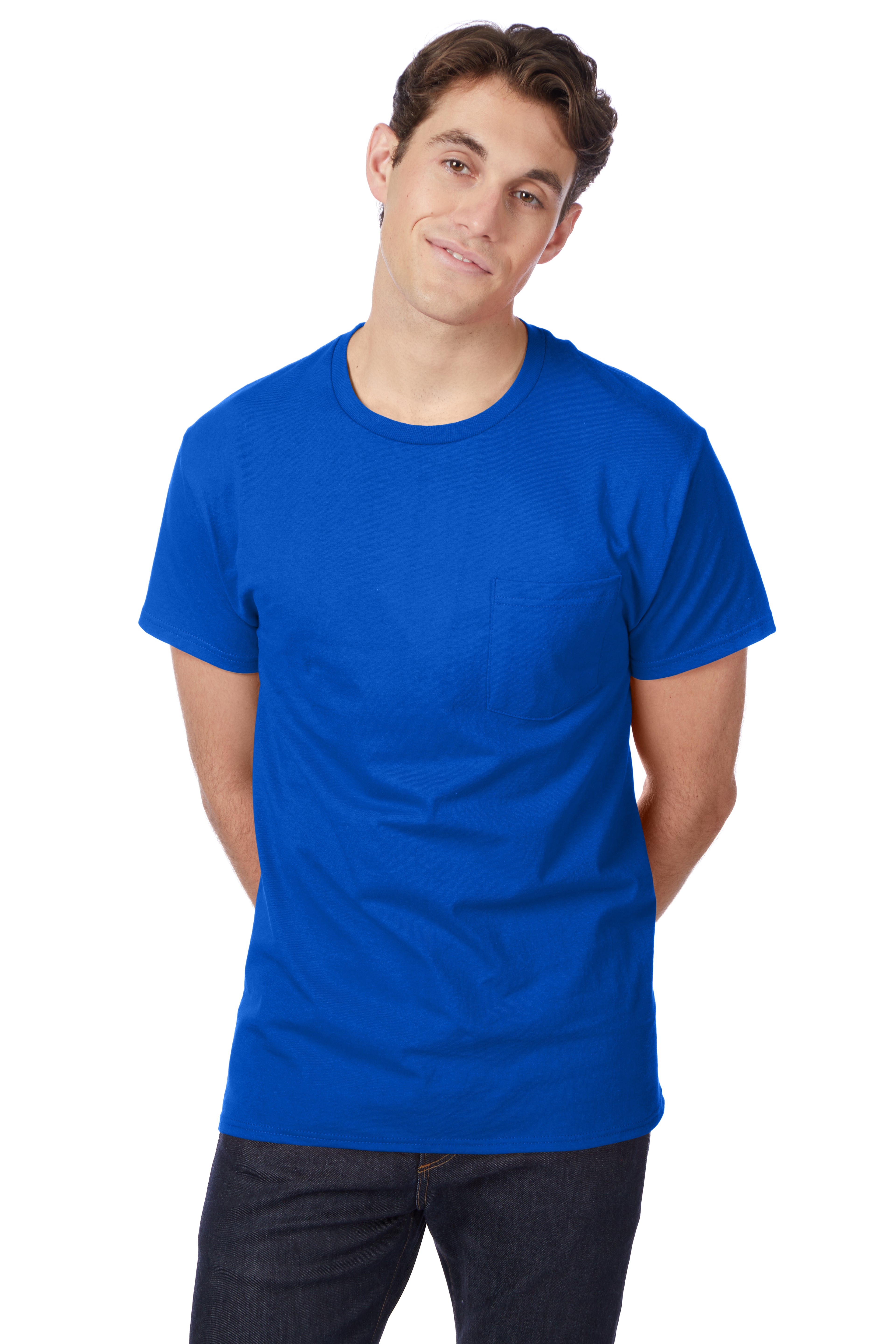 Hanes Authentic-T T-Shirt with Pocket 5