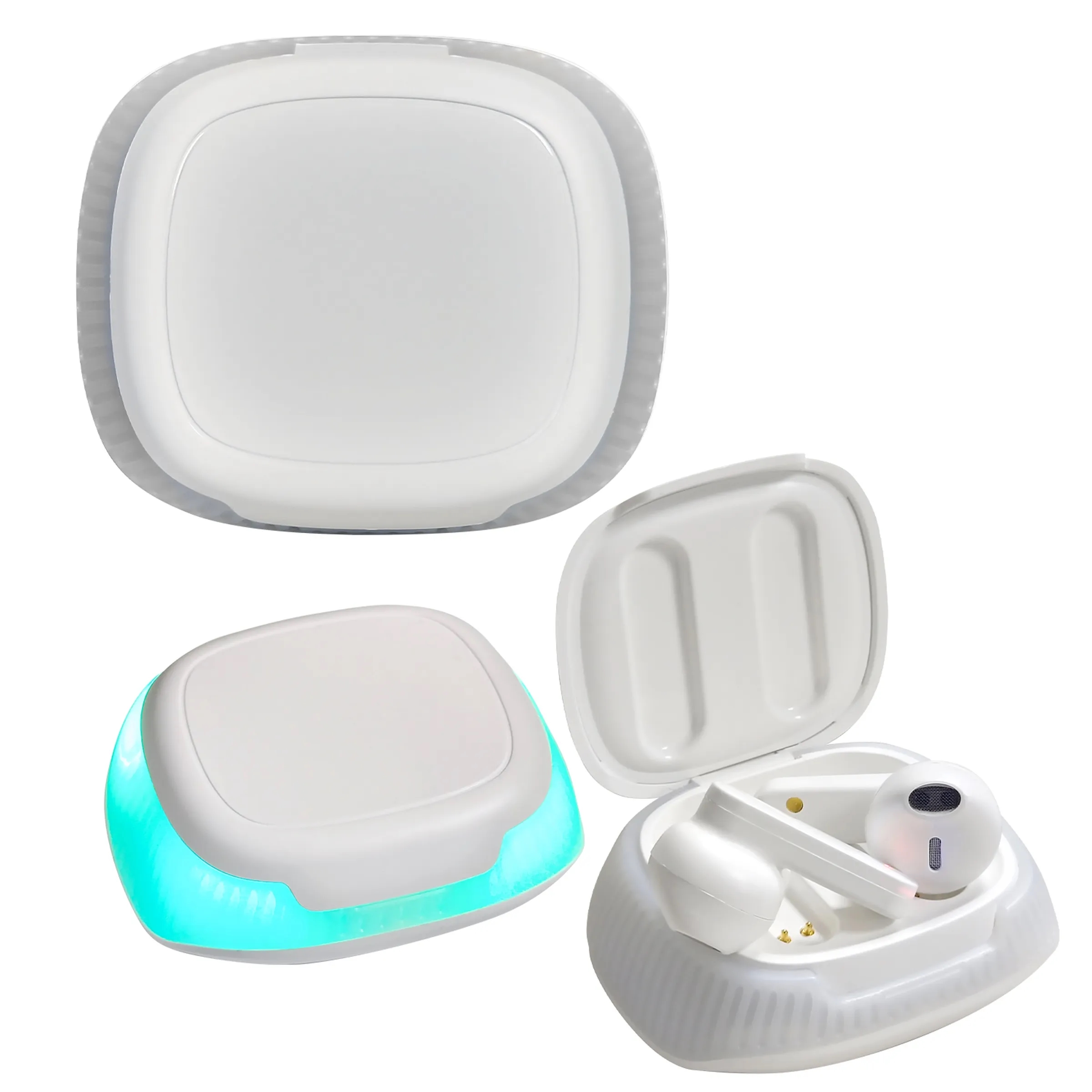 Light Up Dock Wireless Ear Buds 3