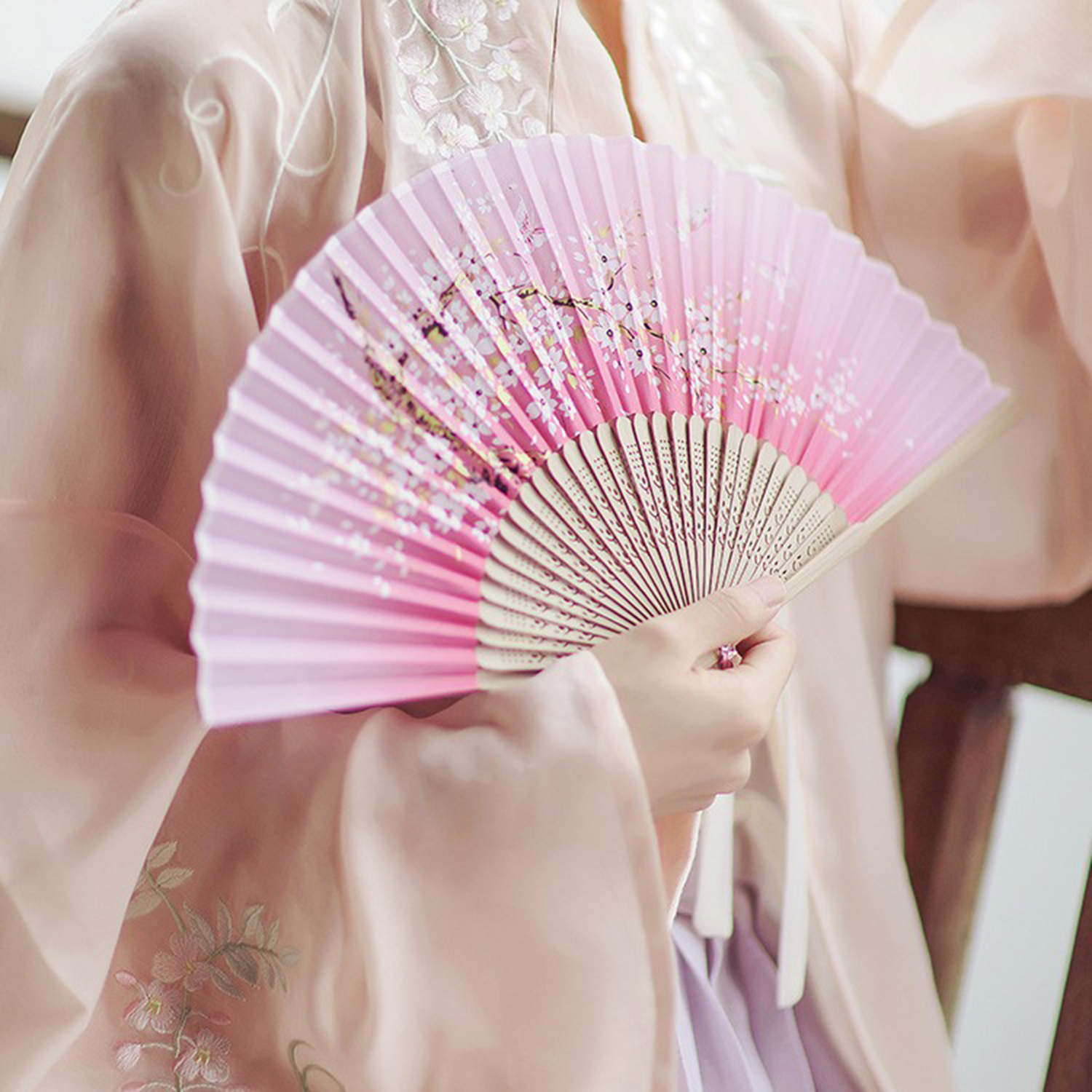 Classical Dance Folding Handheld Fan 2