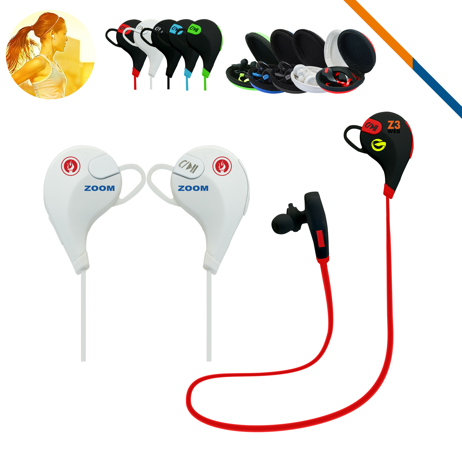 Sporty Bluetooth Headset 4
