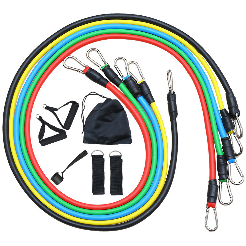 11 Pcs Resistance Band Set 2