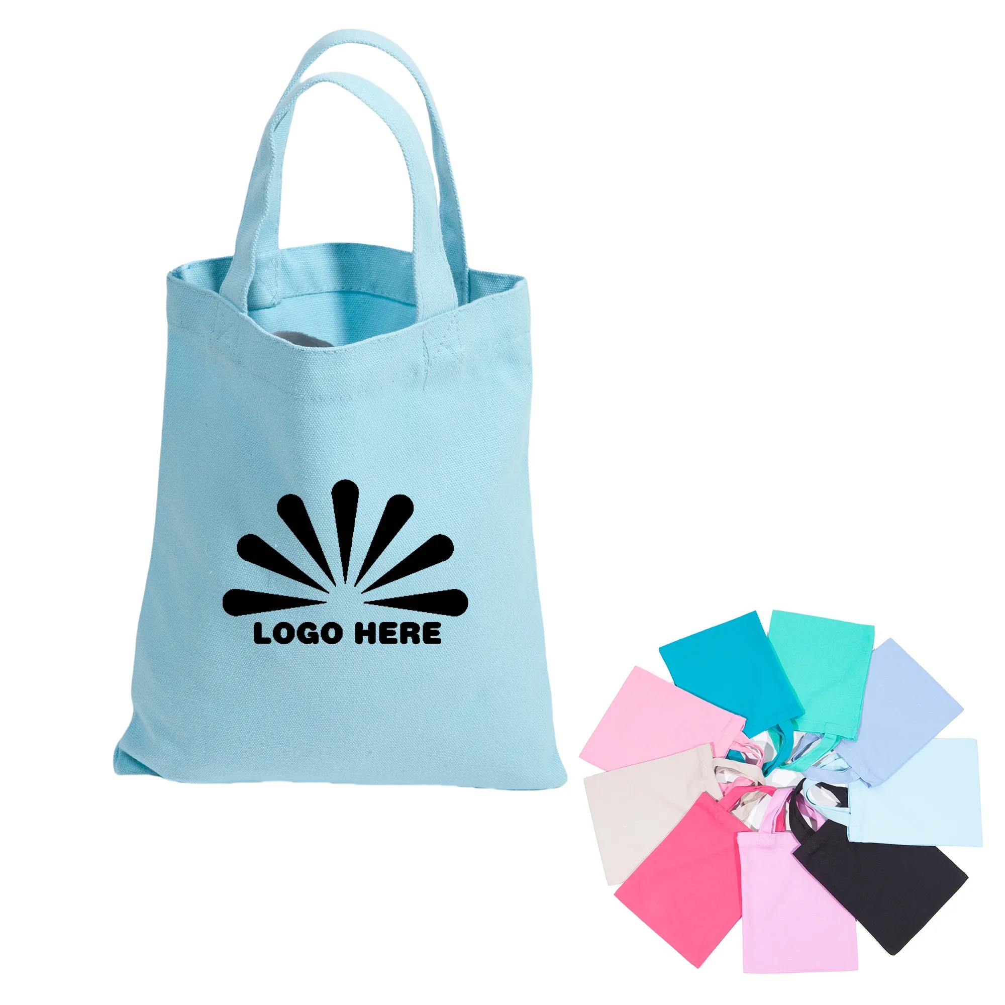 Fresh And Simple Tote Bag With Customizable Logo 2