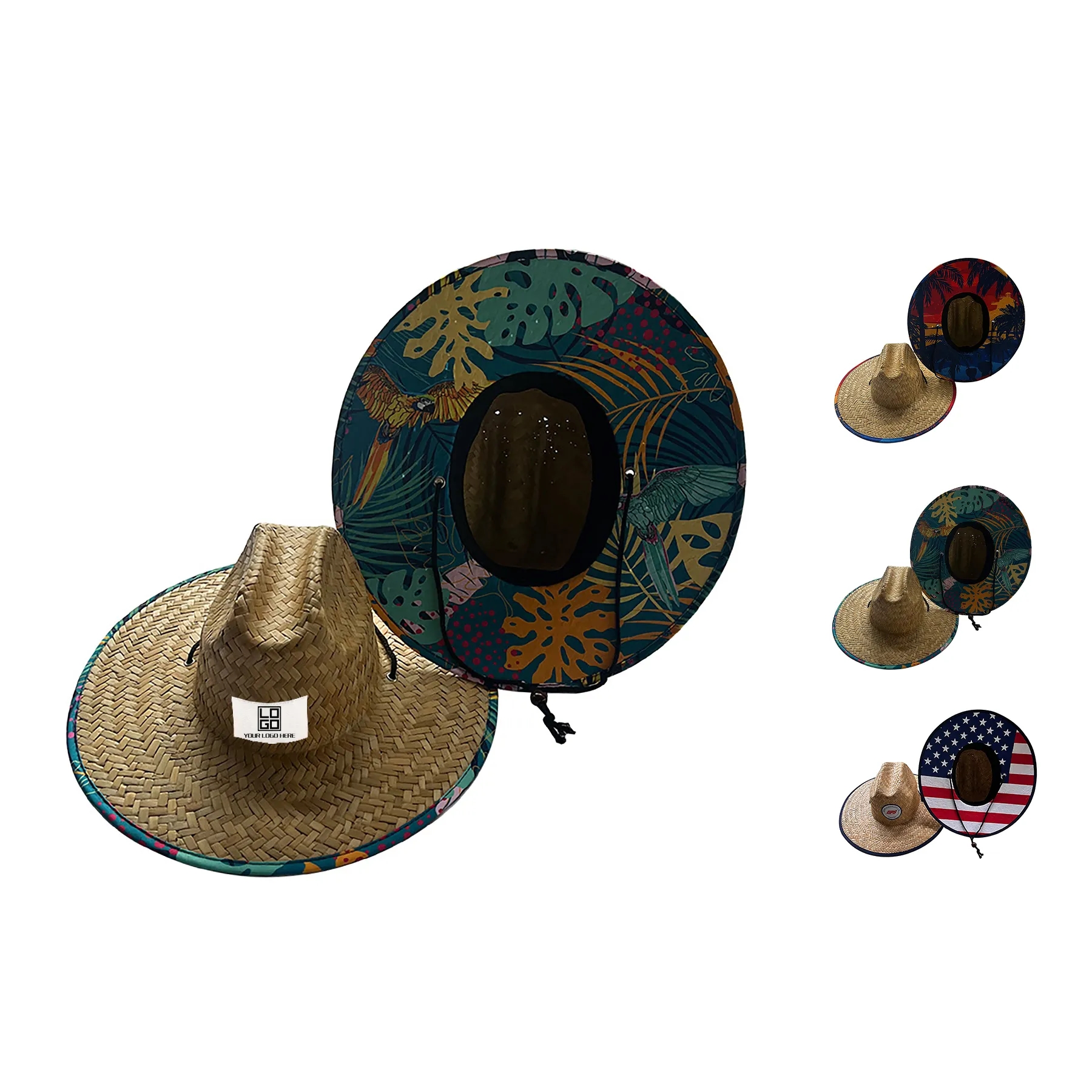 Straw Western Cowboy Hat 2