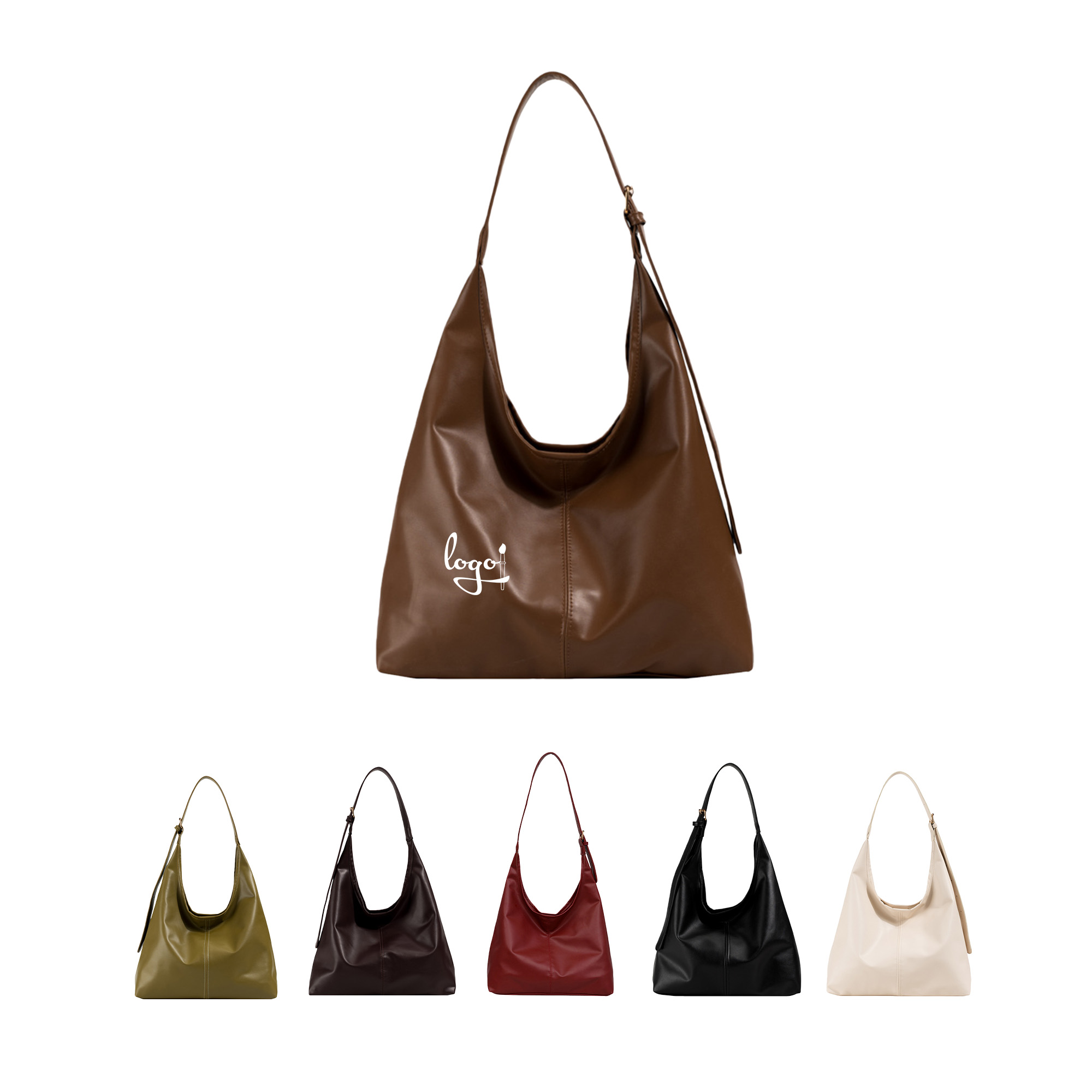 Personalized Causal Leather Shoulder Bag 8